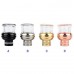 STUMPY GLASS & STAINLESS STEEL BOWL DESIGN WIDE BORE DRIP TIPS